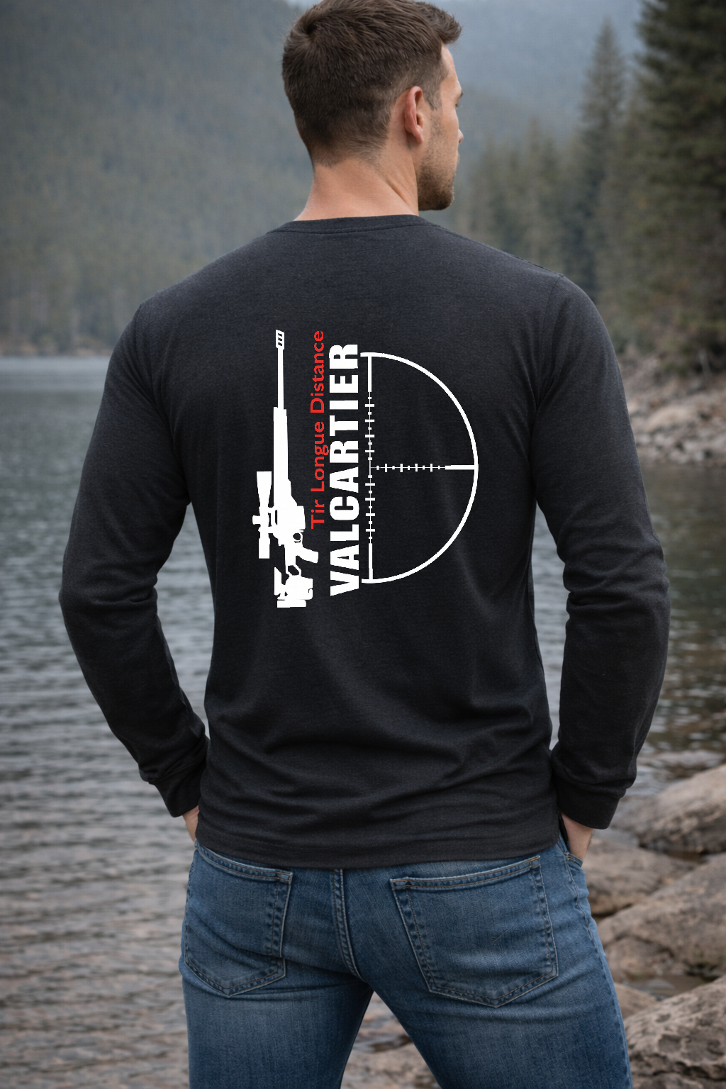 T-shirt Manches Longues TLD Valcartier Noir