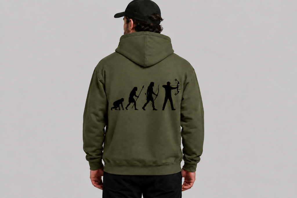 Hoodie Évolution Chasseur Arc