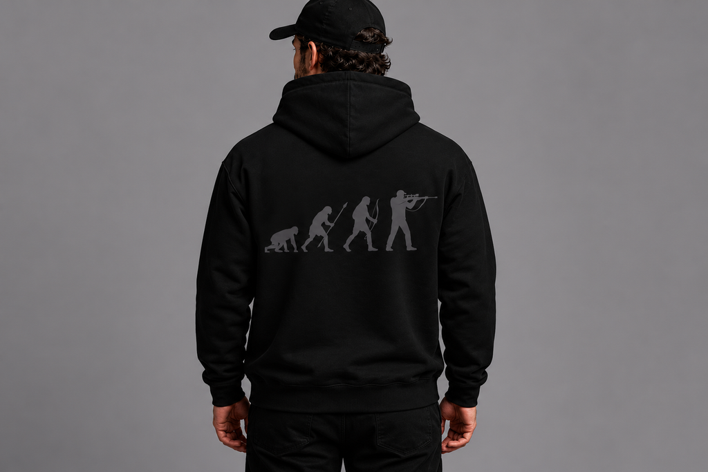 Hoodie Évolution Chasseur Carabine