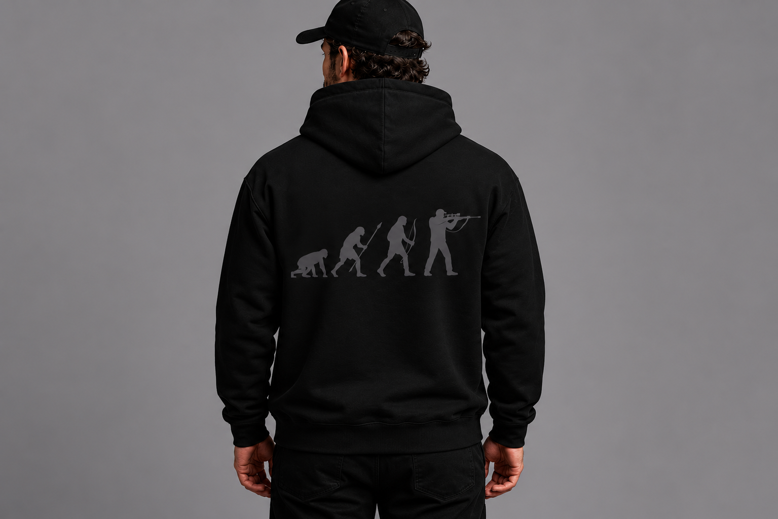 Hoodie Évolution Chasseur Carabine