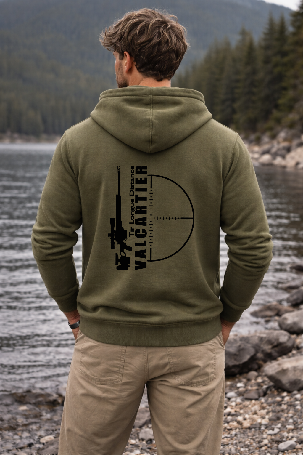 Hoodie TLD Valcartier Military Green