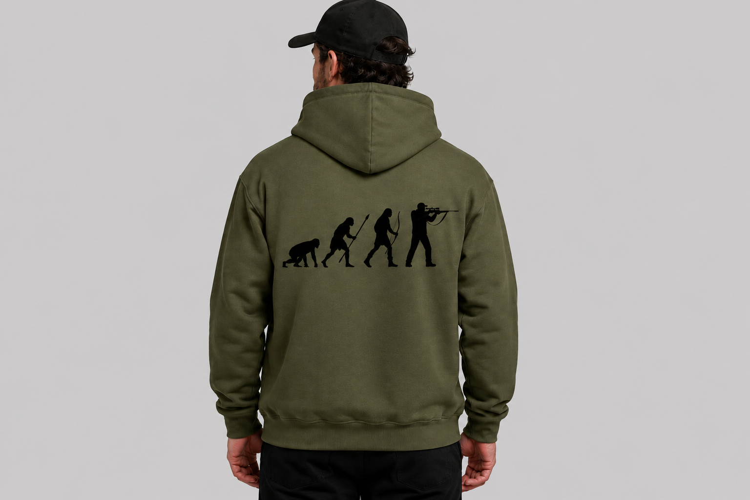 Hoodie Évolution Chasseur Carabine