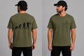 T-shirt évolution chasseur arc