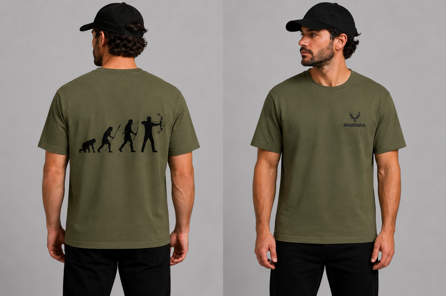 T-shirt évolution chasseur arc